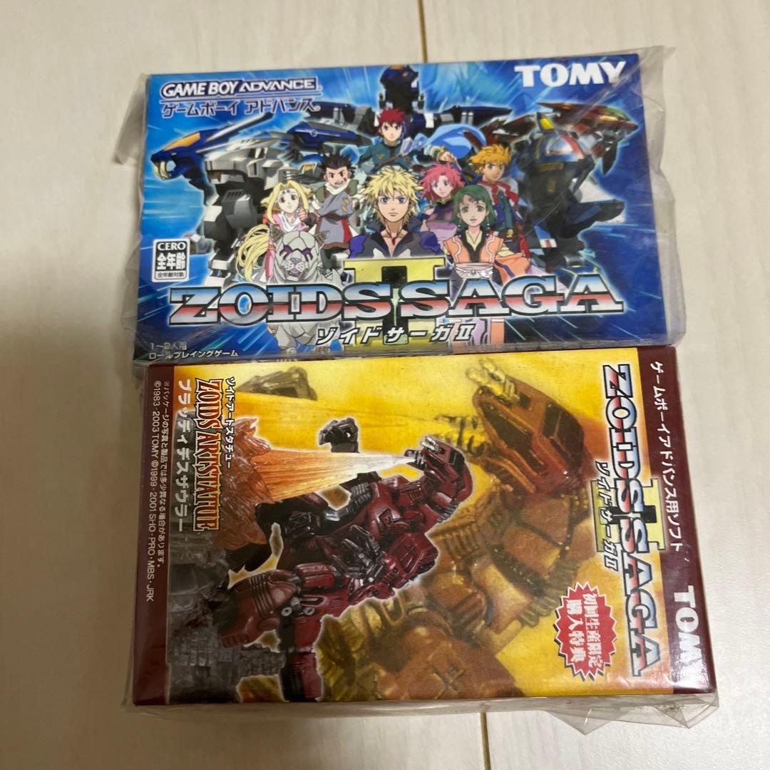 未開封　ゲームボーイアドバンス　　ゾイドサーガ　フューザーズ　特典付属