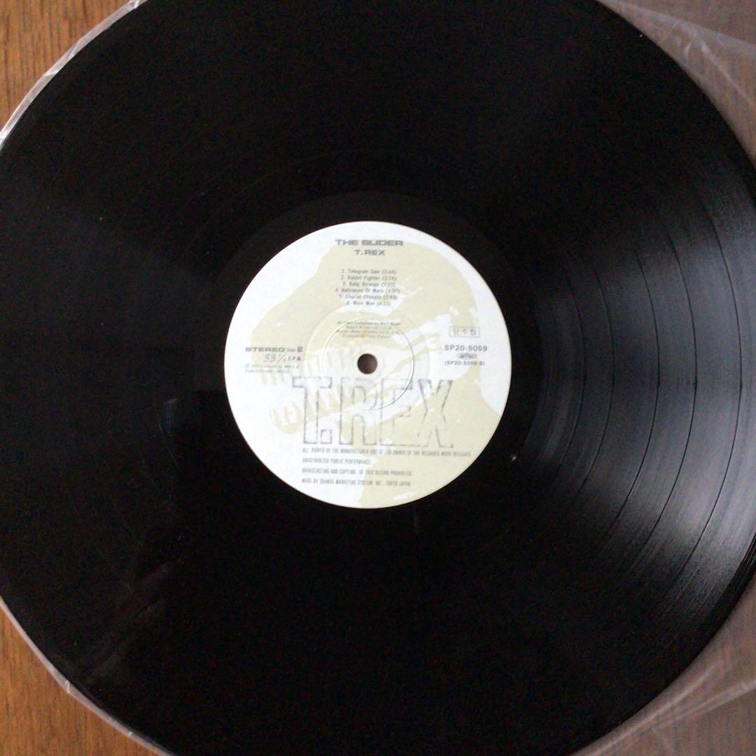 T-REX THE SLIDER 国内見本盤LP