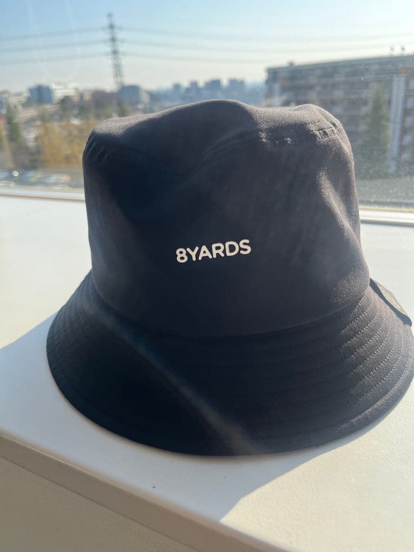8YARDS ブラック バケットハット【お値下げ中】