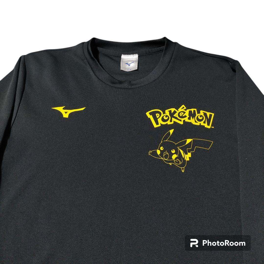 ミズノ MIZUNO ポケモン ピカチュウ ロンT 長袖 Tシャツ バドミントン