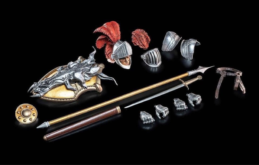 公式限定 絶版 Mythic Legions silver knight2