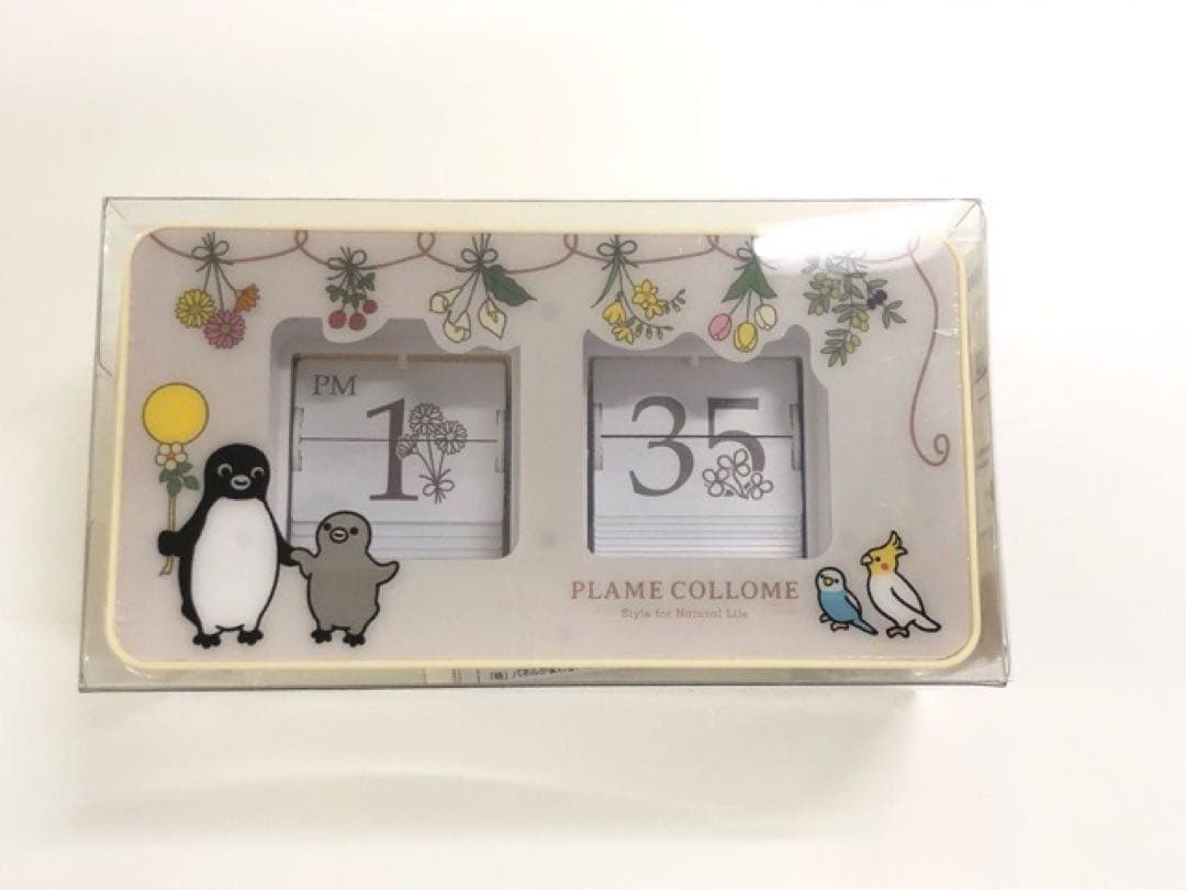 スイカ PLAME COLLOME PATAPATA CLOCK 限定ペンギン