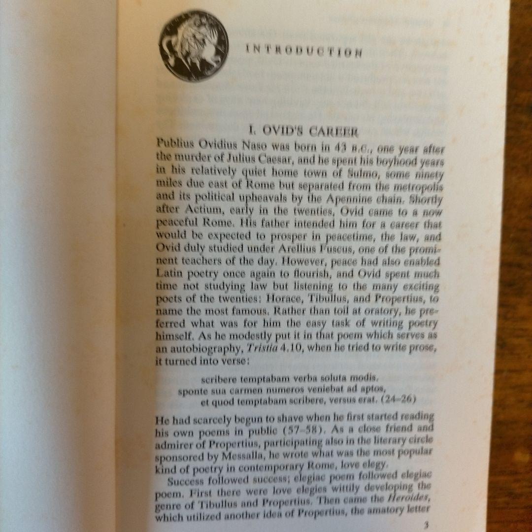 Ovid’s morphoses Book 6-10