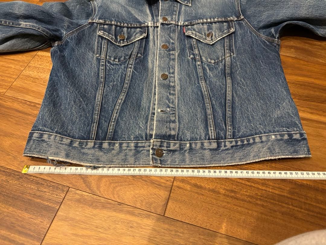 Levi's 70505 BIGE USA製　均等V 鬼ヒゲ　44