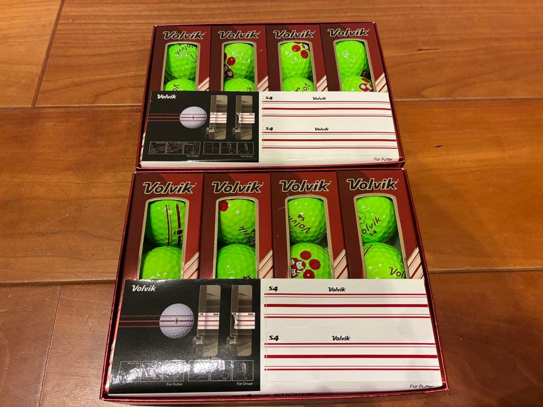 【新品未使用】volvik ゴルフボールセット