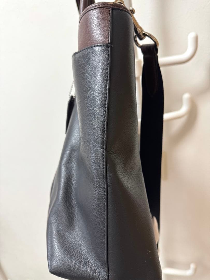 コーチ COACH NEW YORK レザートートバッグ ビジネスバッグ メンズ