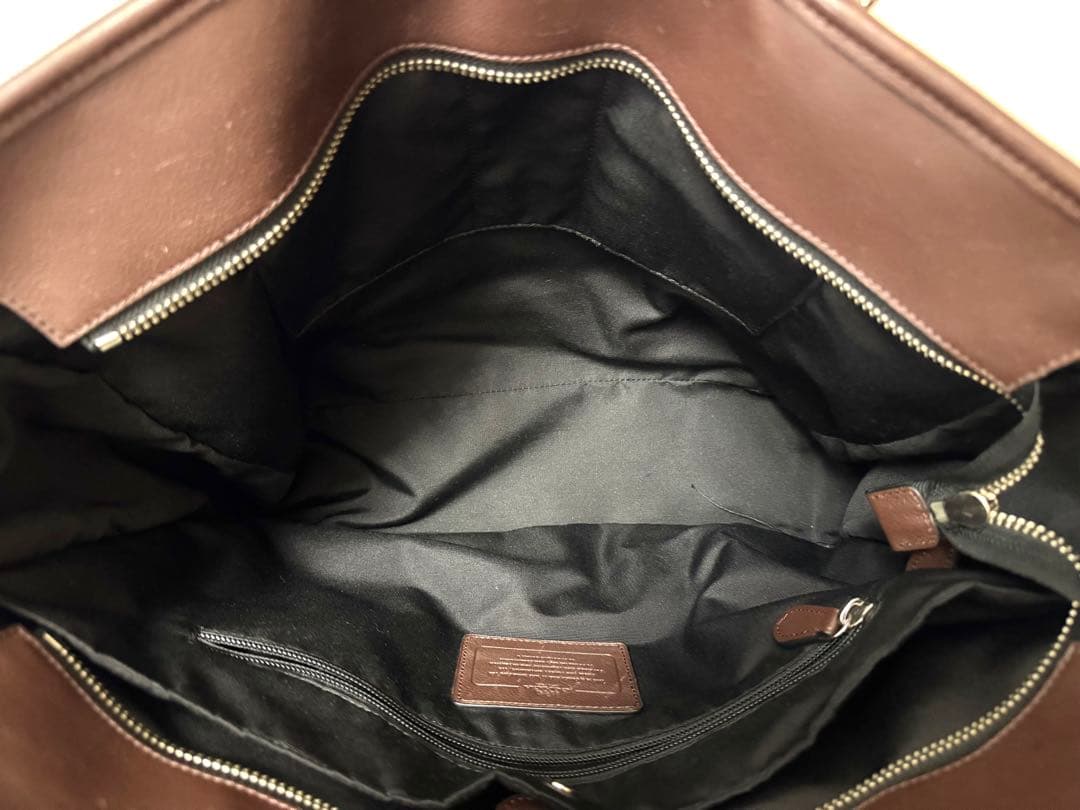 コーチ COACH NEW YORK レザートートバッグ ビジネスバッグ メンズ