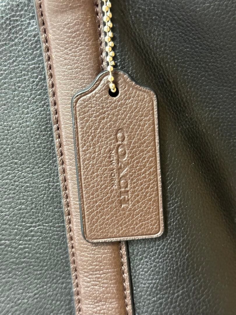 コーチ COACH NEW YORK レザートートバッグ ビジネスバッグ メンズ