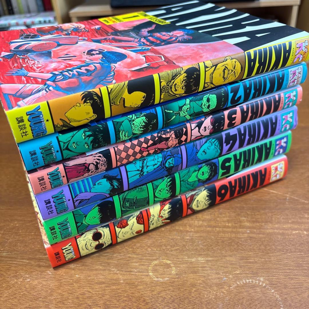 【日焼け無し】AKIRA 全6巻セット 大友克洋