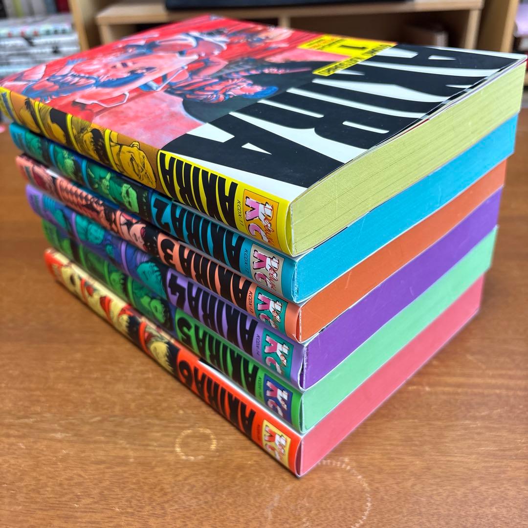 【日焼け無し】AKIRA 全6巻セット 大友克洋