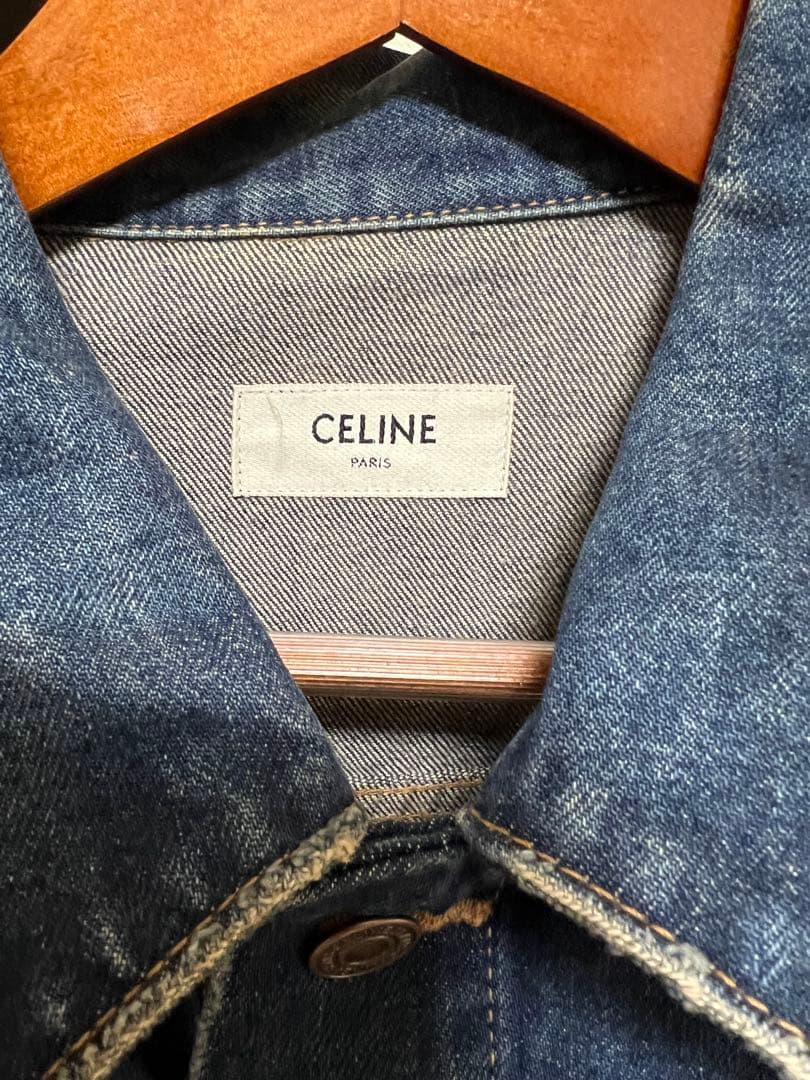 希少サイズ　CELINE デニムジャケット トラッカージャケット