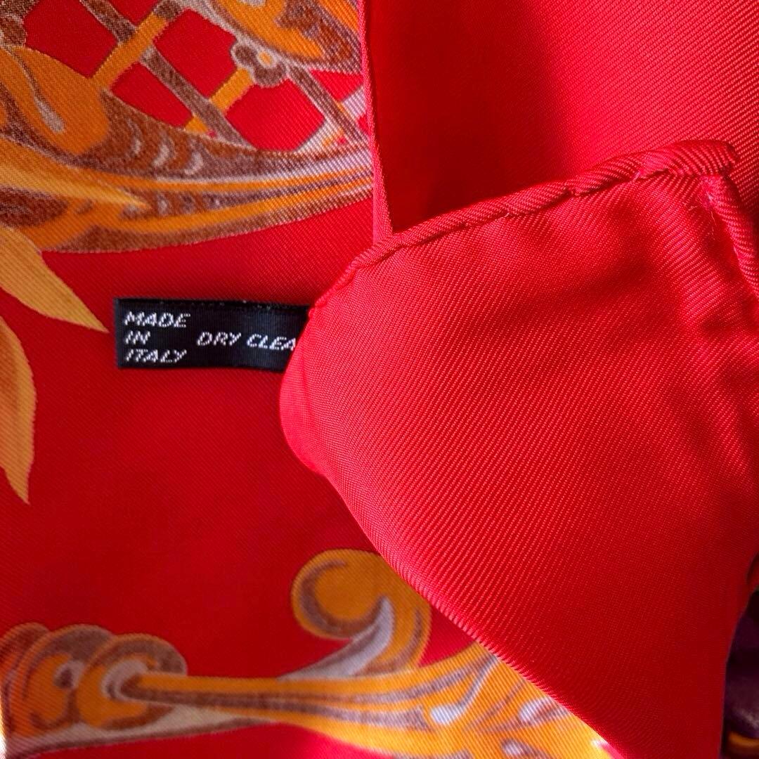FERRE 大判シルクスカーフ　極美品　イタリア製　希少