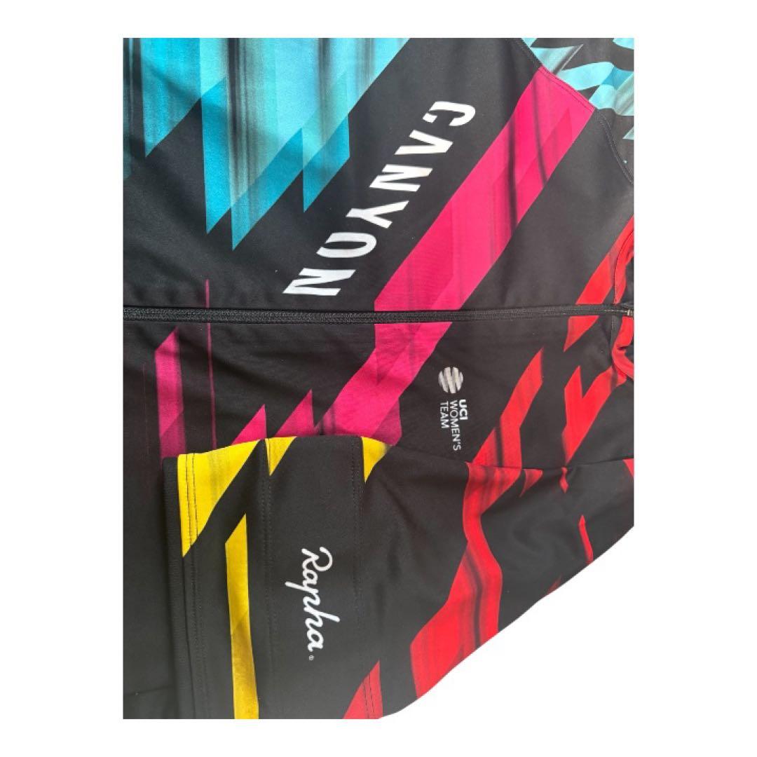 【美品】Rapha × CANYON サイクルジャージ XL マルチカラー半袖