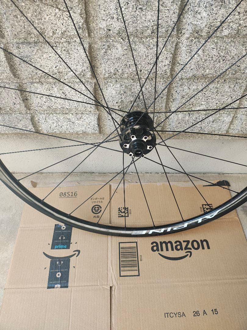 値下◎　1554g！　軽量ホイール　lightning alpine disc