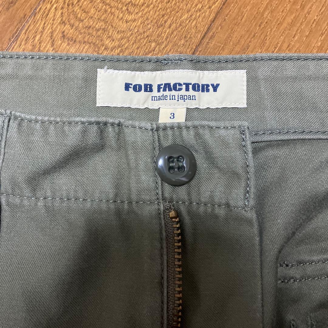 ※値下げ【定番】FOBfactoryベイカーパンツoliveL