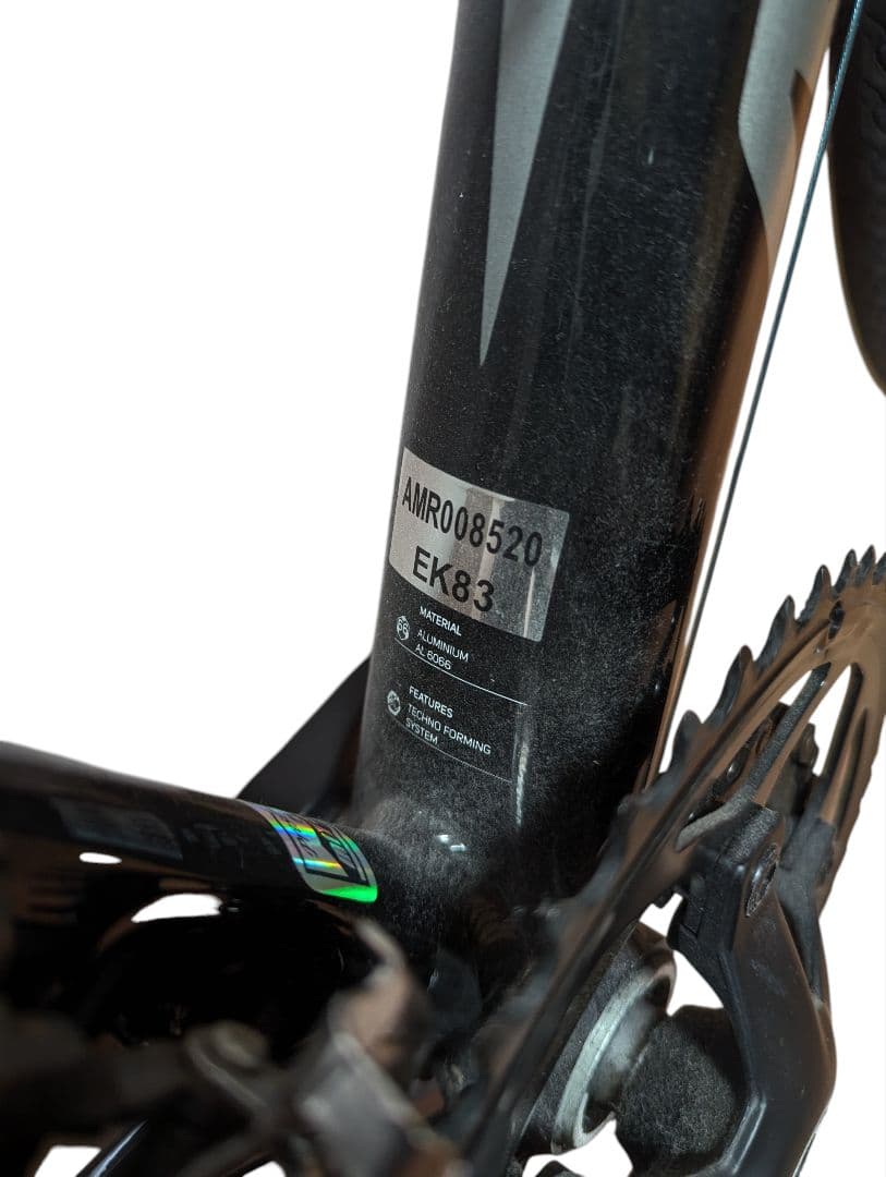 藍　MERIDA RIDE80　52cm　ロードバイク マットブラック