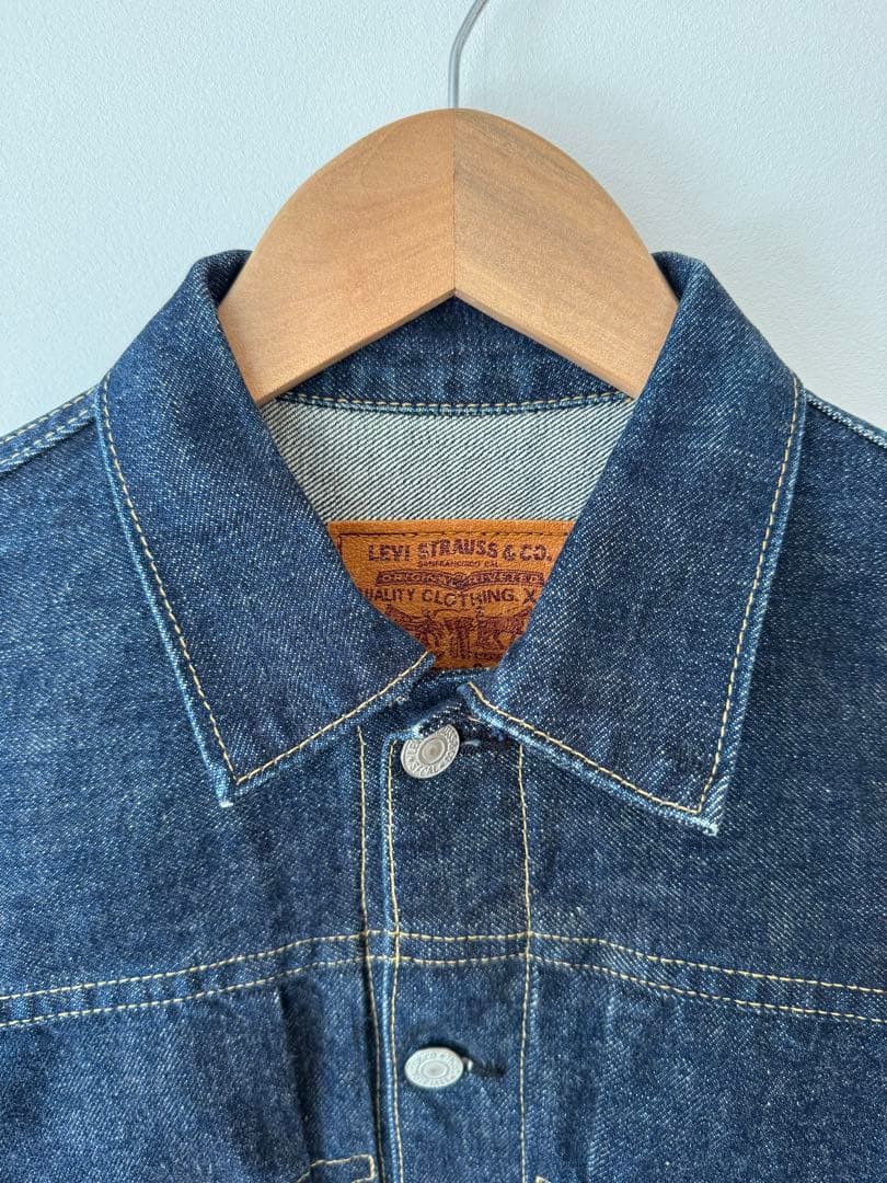 【美品】濃紺 リーバイス 71507XX デニムジャケット 2nd 日本製 34