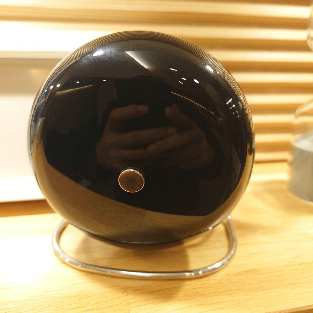 Arne Jacobsen テーブルクロック ローマ数字 ブラック 置き時計
