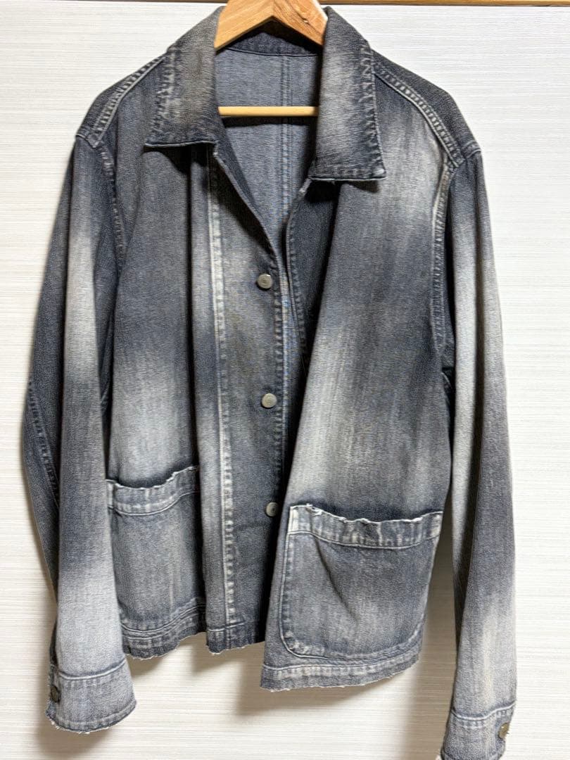 LIDNM　Fog Washed Chore Jacket　Lサイズ