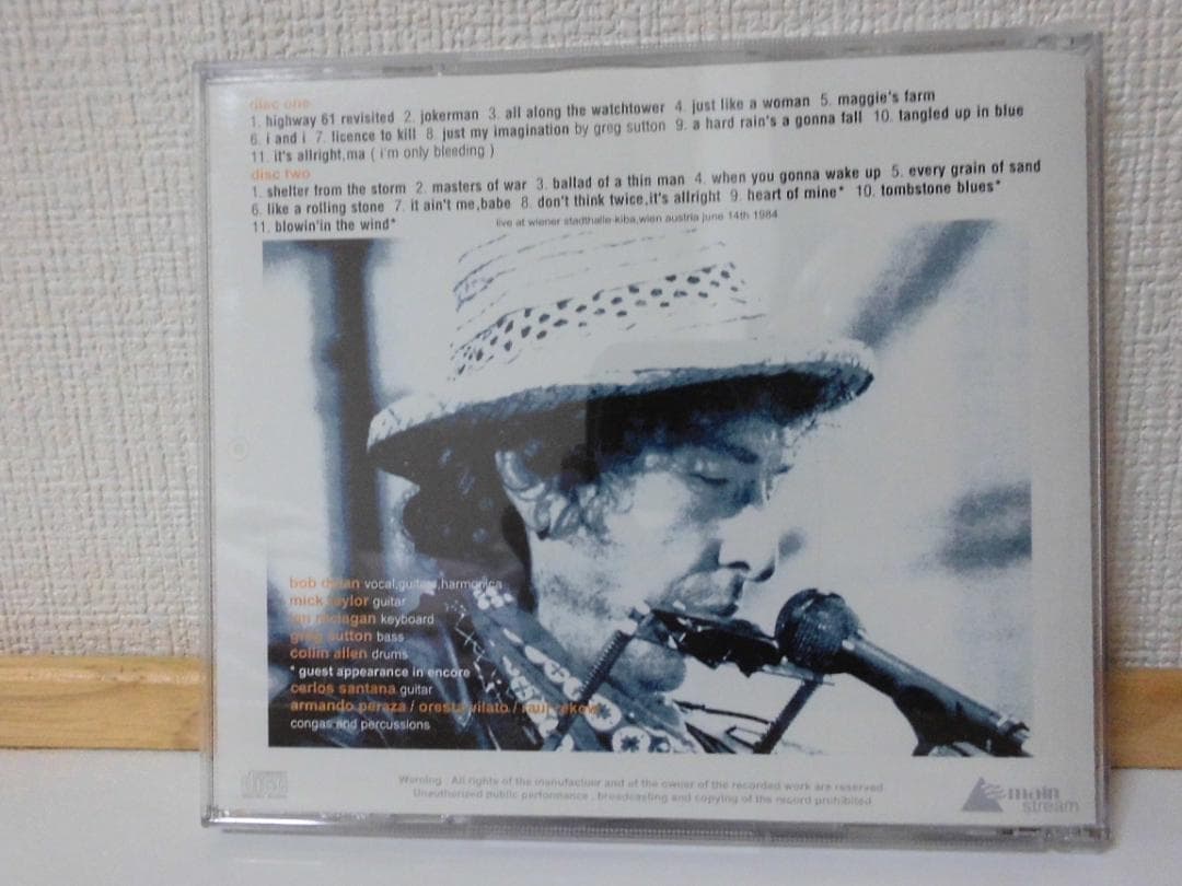 ボブ・ディラン　Jokerman In Europe　(2CD)
