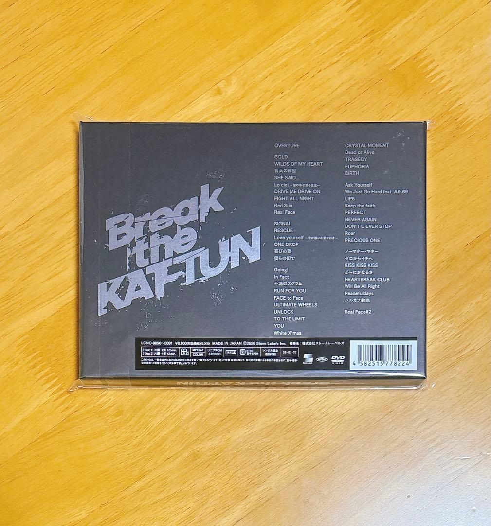 youko.K  Break the KAT-TUN DVD 新品未開封