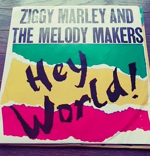 USオリジナル　ZIGGY MARLEY “Hey World！”