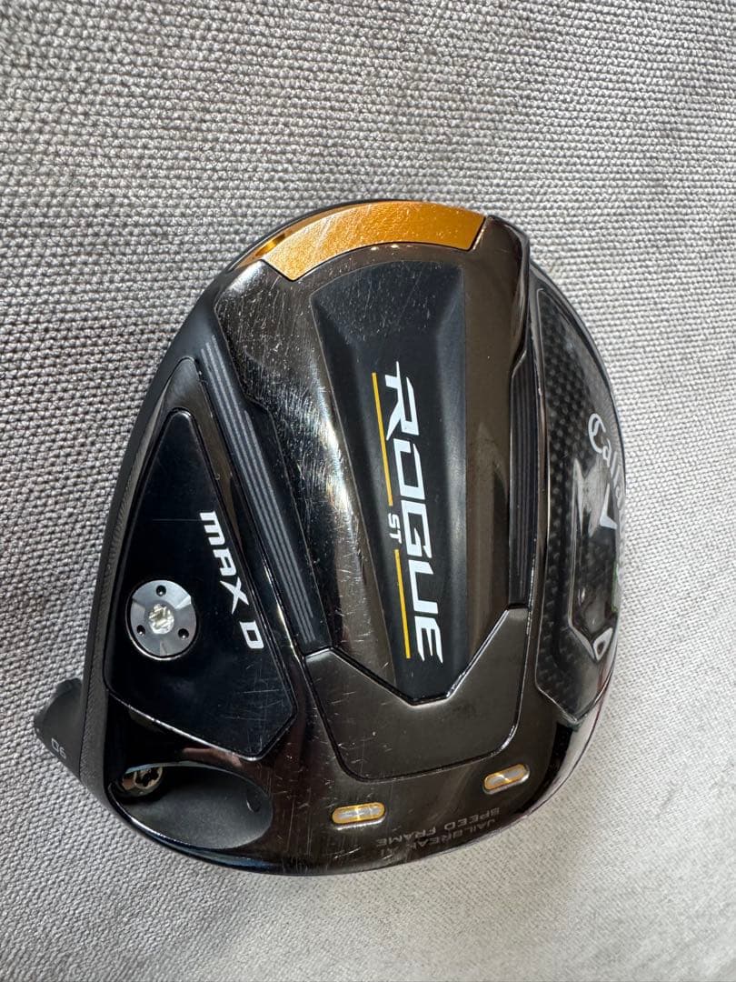 ⚠️ヘッドのみ⚠️Callaway Rogue ST MAX Dドライバー 9°