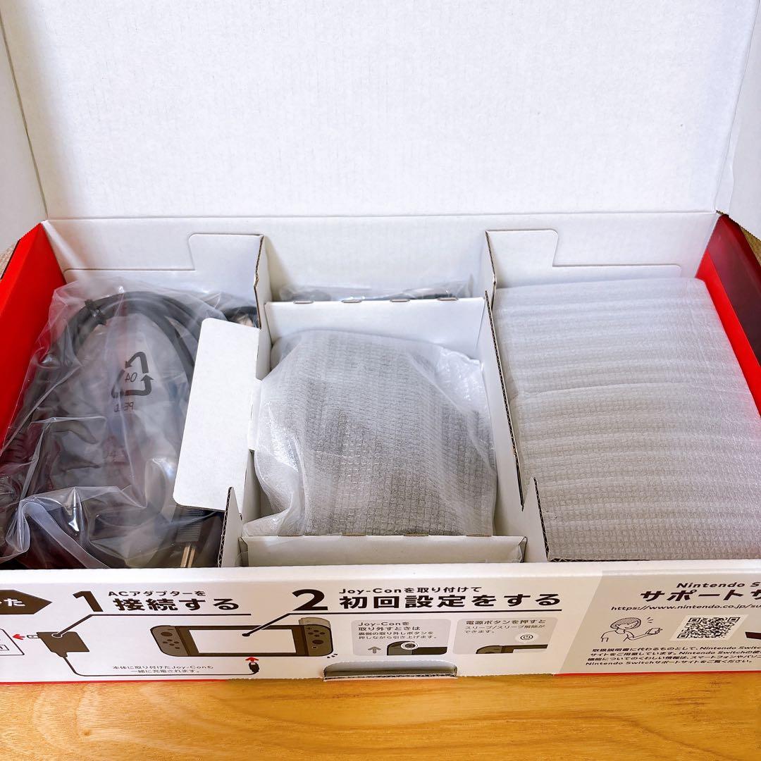 【美品】Nintendo Switch 本体 バッテリー強化版 グレー