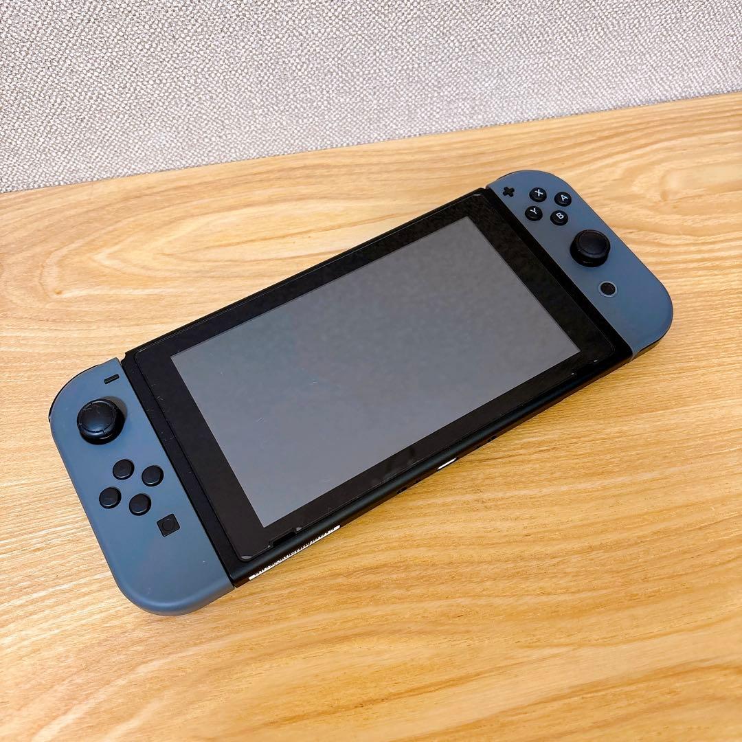 【美品】Nintendo Switch 本体 バッテリー強化版 グレー