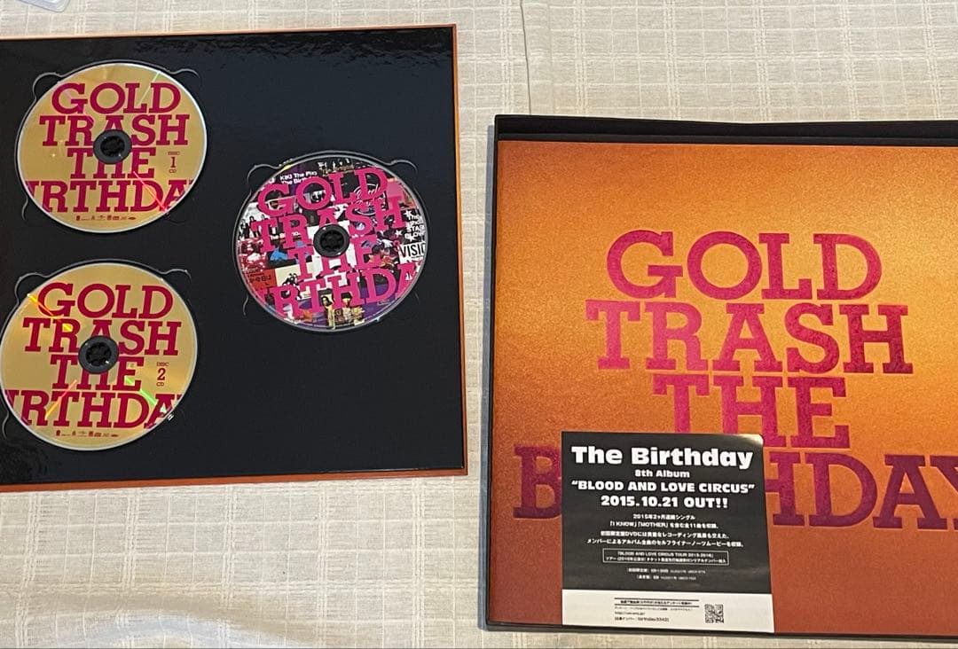 GOLD TRASH　完全生産限定豪華盤　Blu-ray Disc付