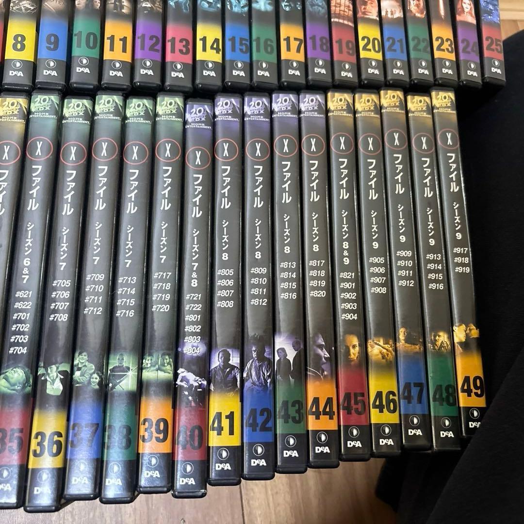 Xファイル DVD セット 全49巻　公式ガイドブックつき　X-ファイル