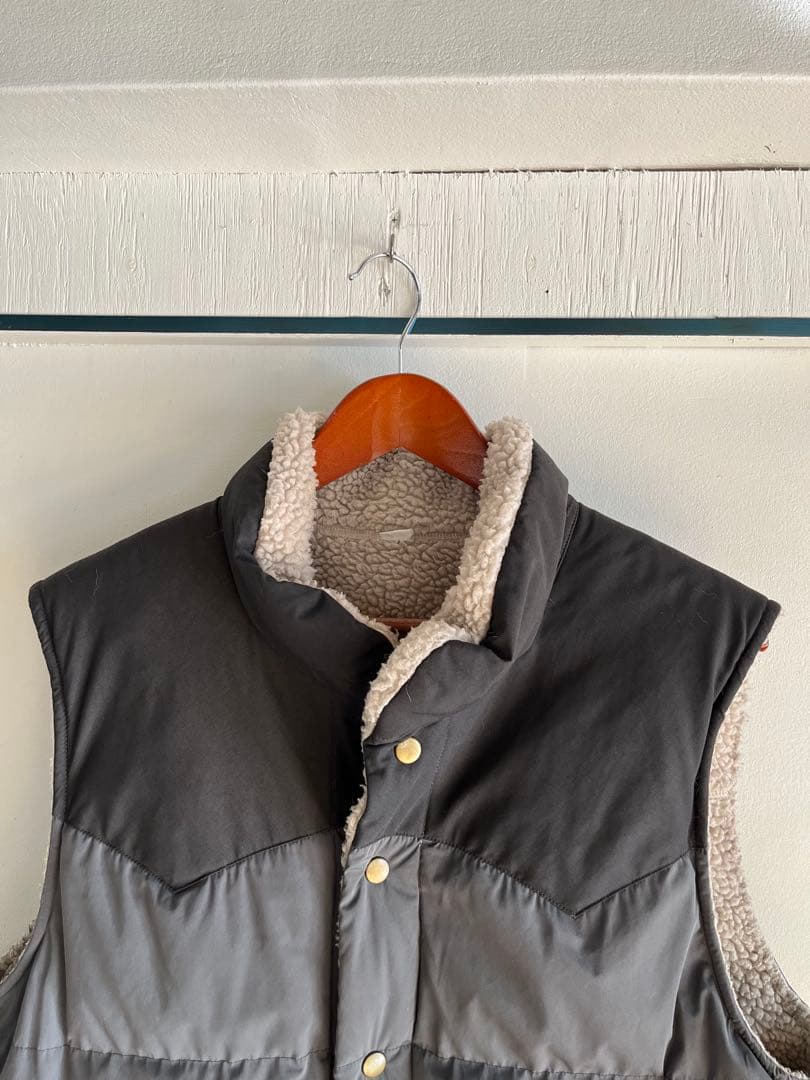Patagonia グレー ダウンベスト