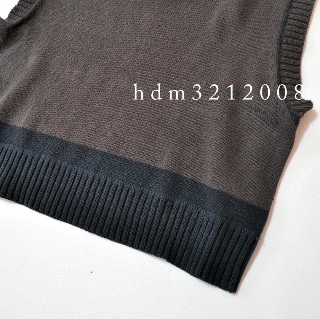 MHL マーガレットハウエル COTTON LINEN SLUB ニットベスト