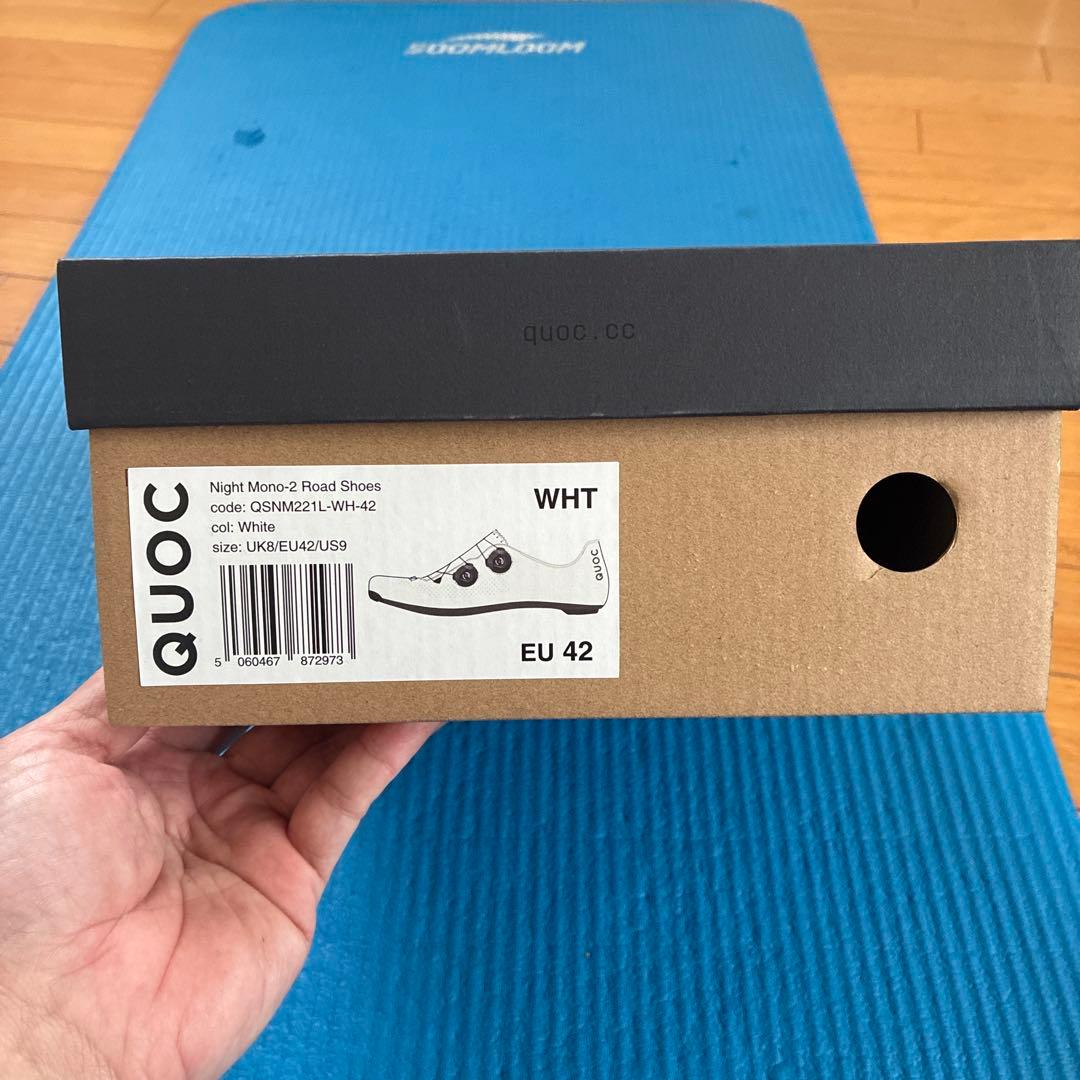 QUOCmono2ホワイトビンディングシューズ 　　　　　　　　　　SPD－ＳＬ