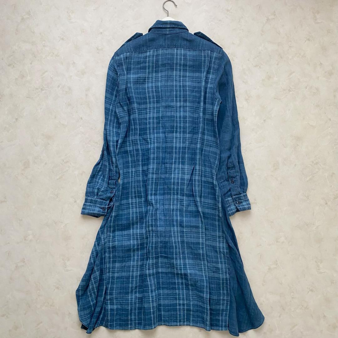 POLO RALPH LAUREN ラルフローレン リネンシャツワンピース