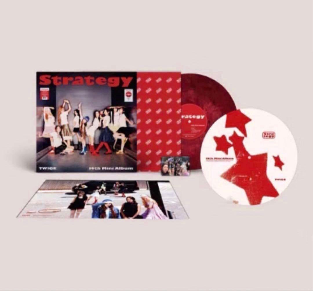 希少 TWICE Strategy Vinyl レコード LP 限定 トゥワイス