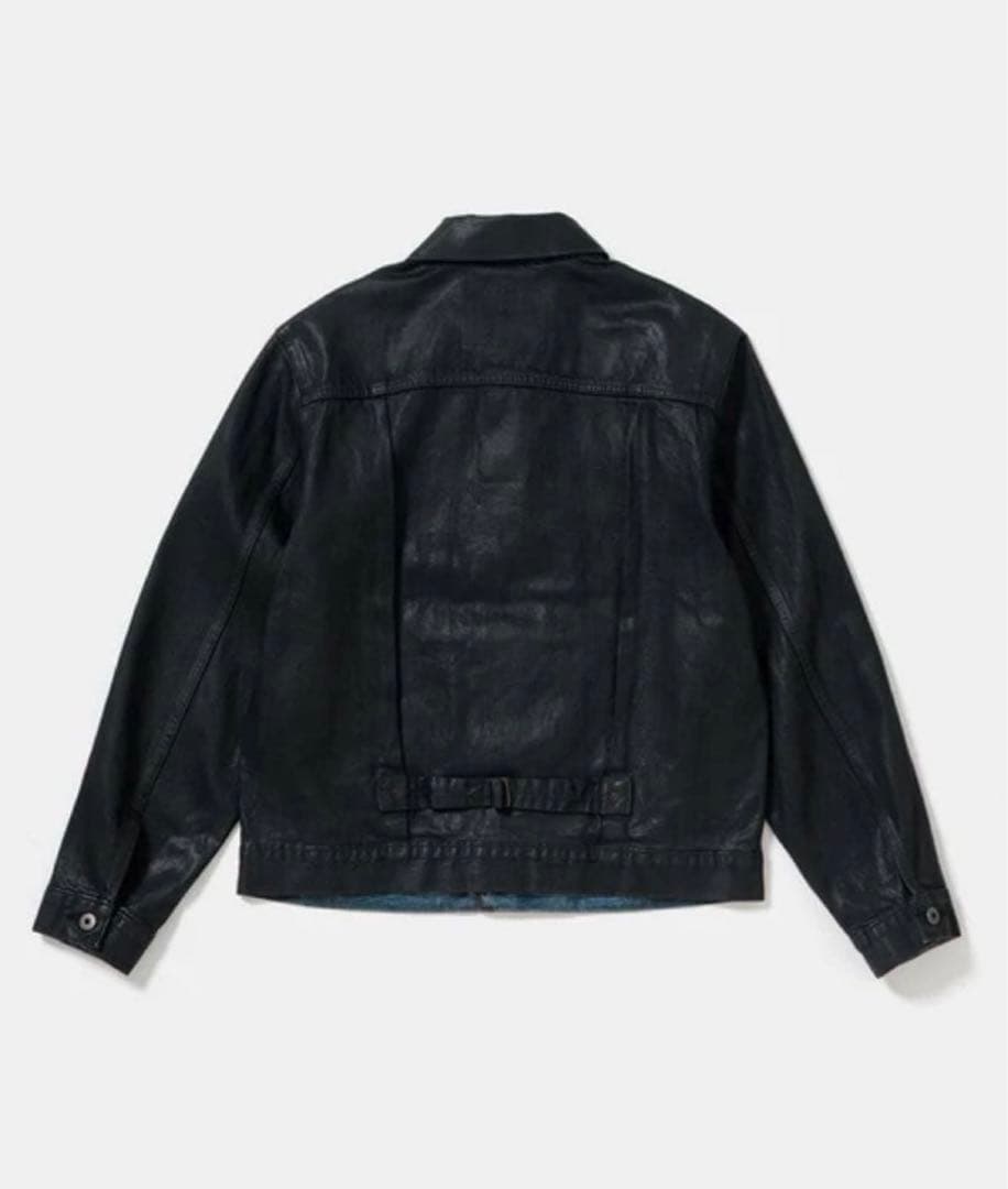 ジャケット・アウター Levi's BIOTOP TYPE 1 TRUCKER BLACK L