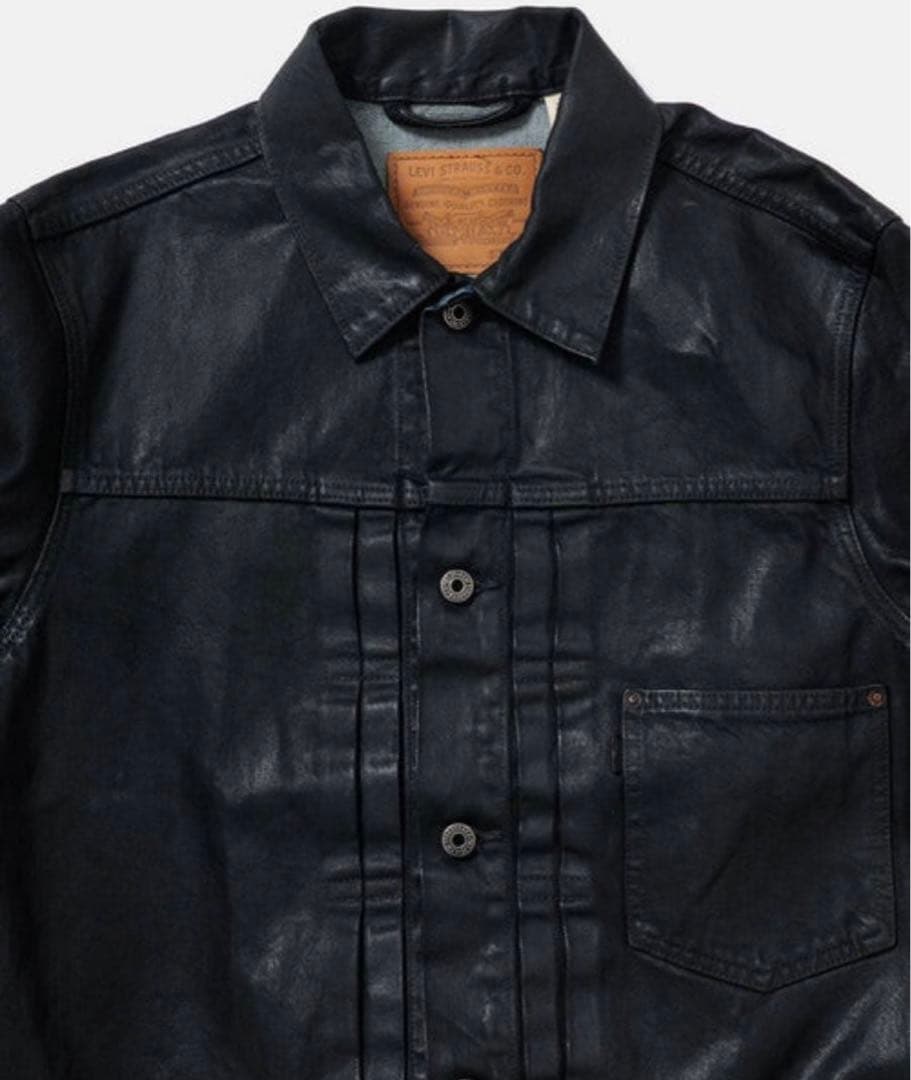 ジャケット・アウター Levi's BIOTOP TYPE 1 TRUCKER BLACK L