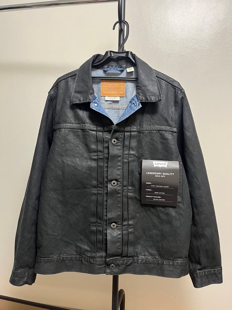 ジャケット・アウター Levi's BIOTOP TYPE 1 TRUCKER BLACK L