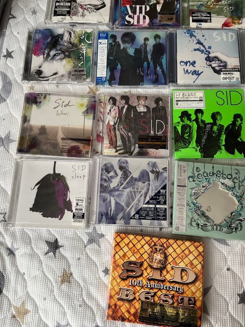 SIDシド　CD まとめ売り　アルバム4枚　シングル17枚　ヴィジュアル系　V系