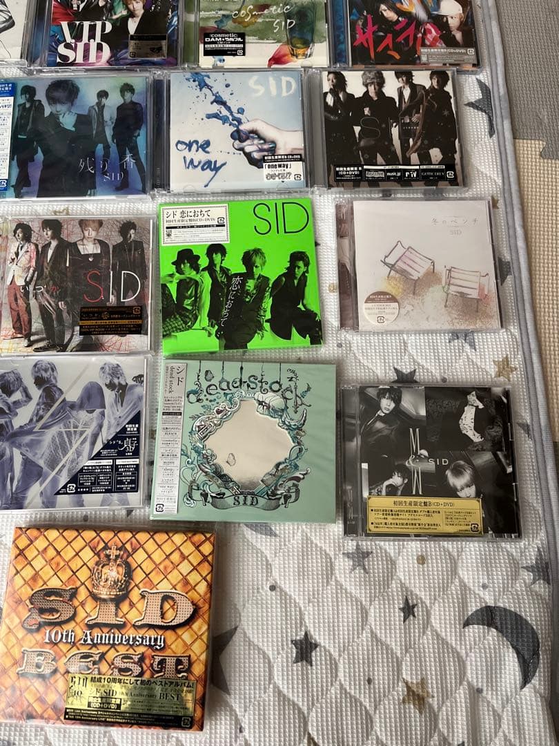 SIDシド　CD まとめ売り　アルバム4枚　シングル17枚　ヴィジュアル系　V系