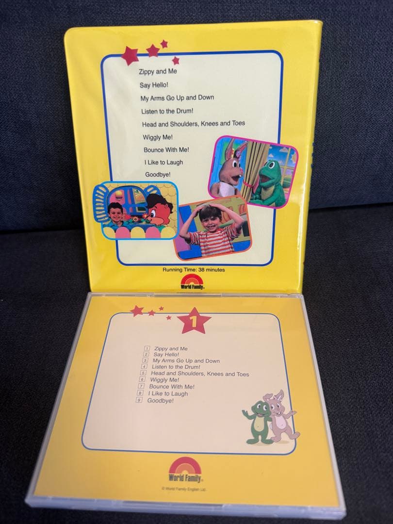 DWE Zippy and Me DVD＆CD 3巻　ディズニー英語システム