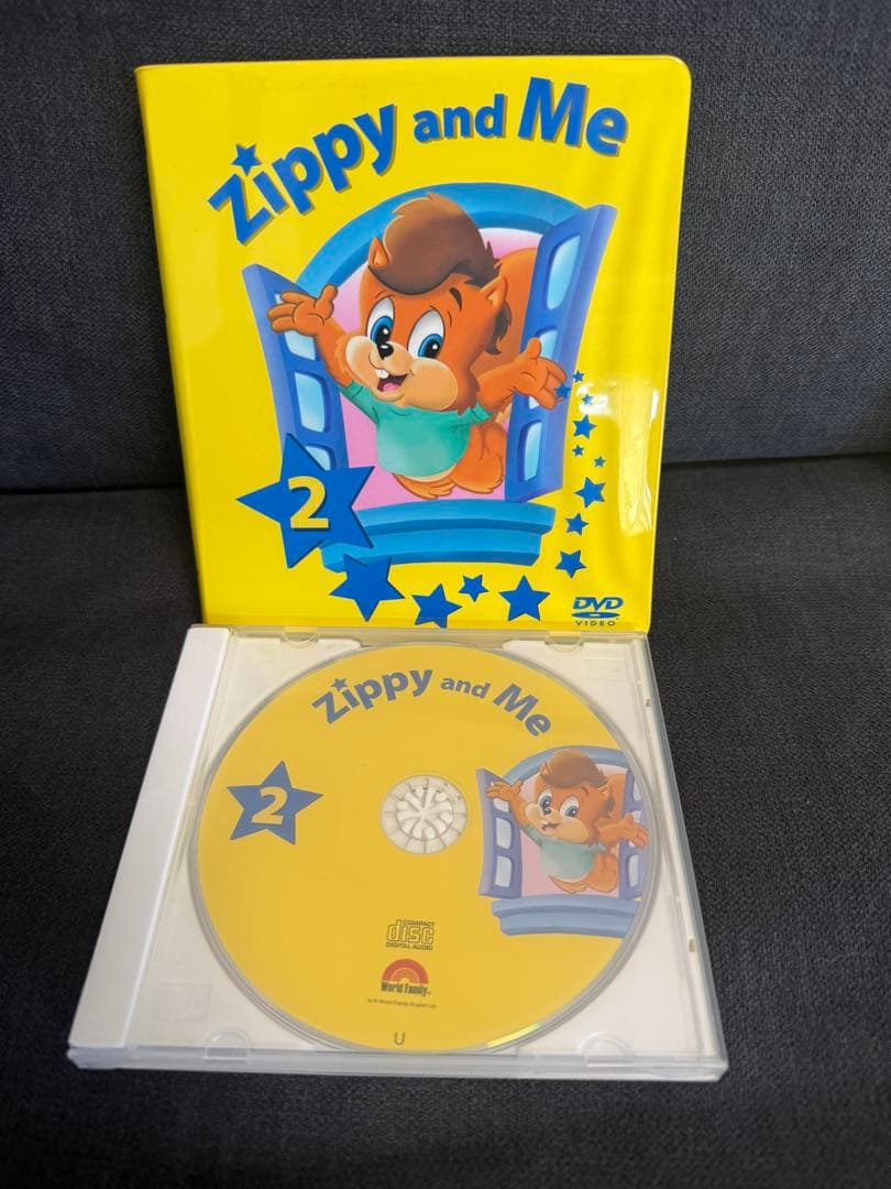 DWE Zippy and Me DVD＆CD 3巻　ディズニー英語システム