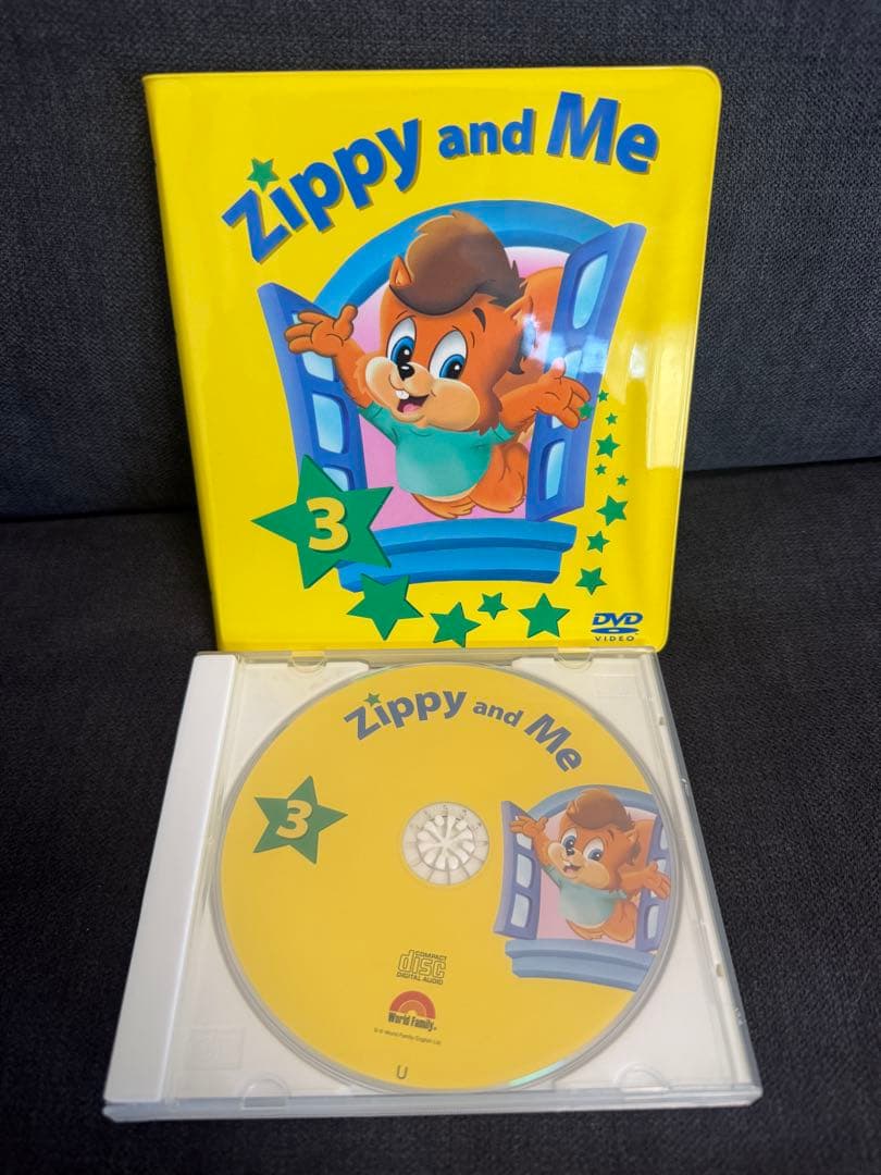 DWE Zippy and Me DVD＆CD 3巻　ディズニー英語システム