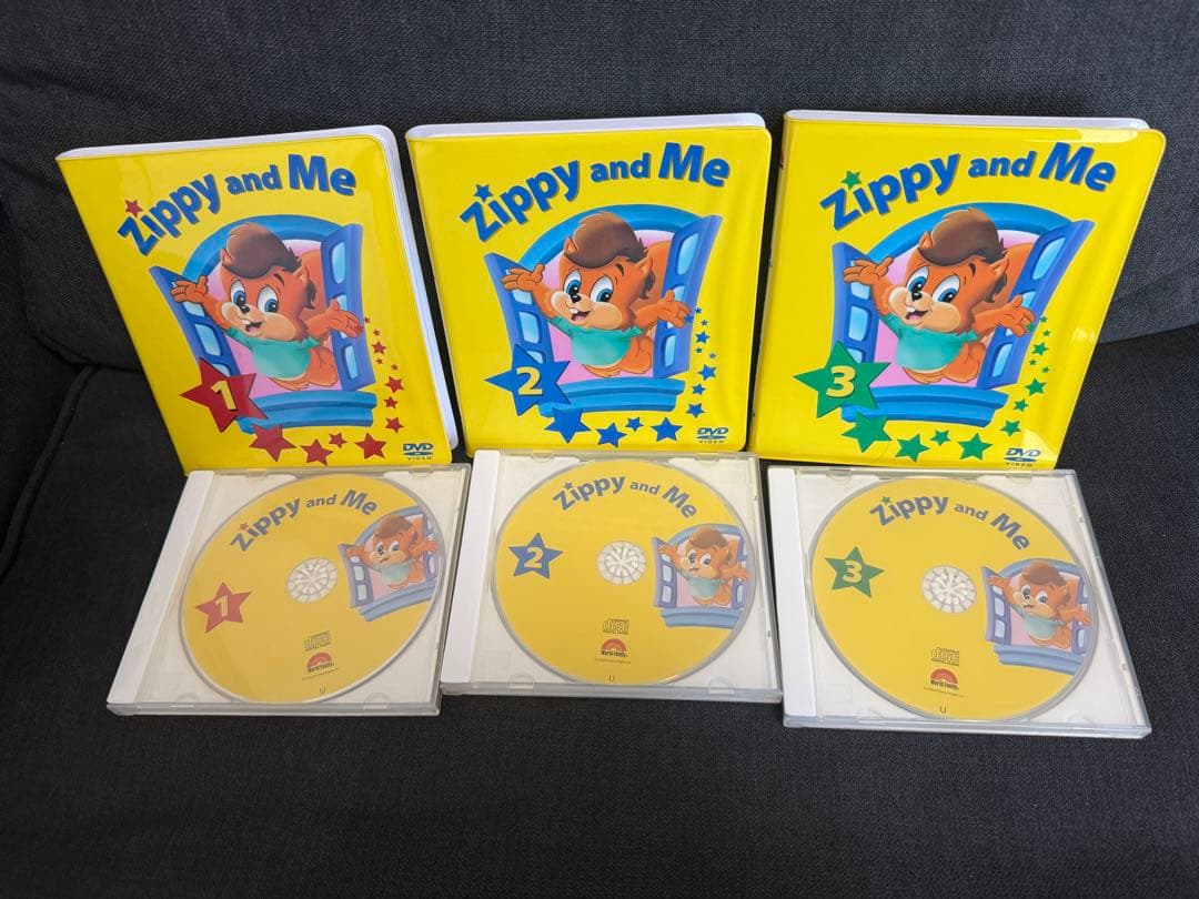 DWE Zippy and Me DVD＆CD 3巻　ディズニー英語システム