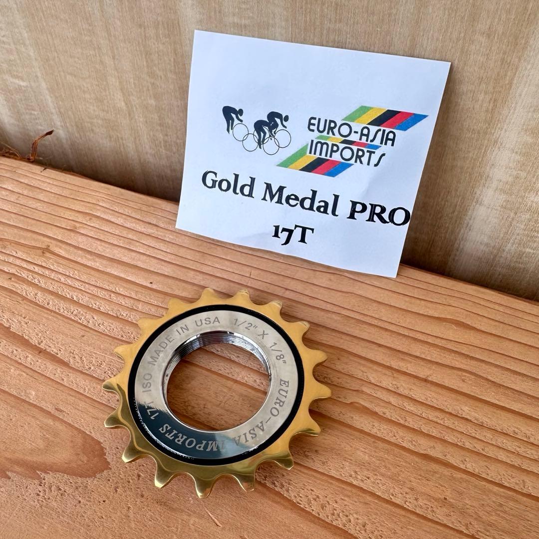 新品未使用 EUROASIA 最高級 GoldMedal PRO ピスト コグ