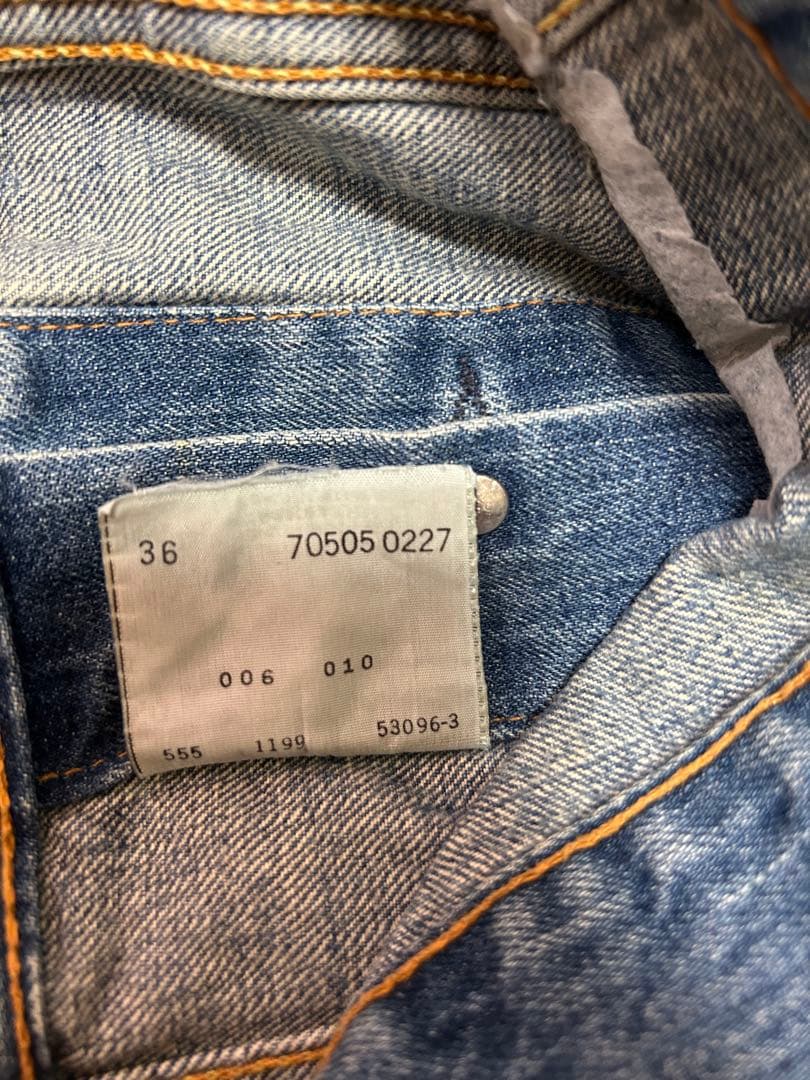 90年代 リーバイス デニムジャケット70505 バレンシア555