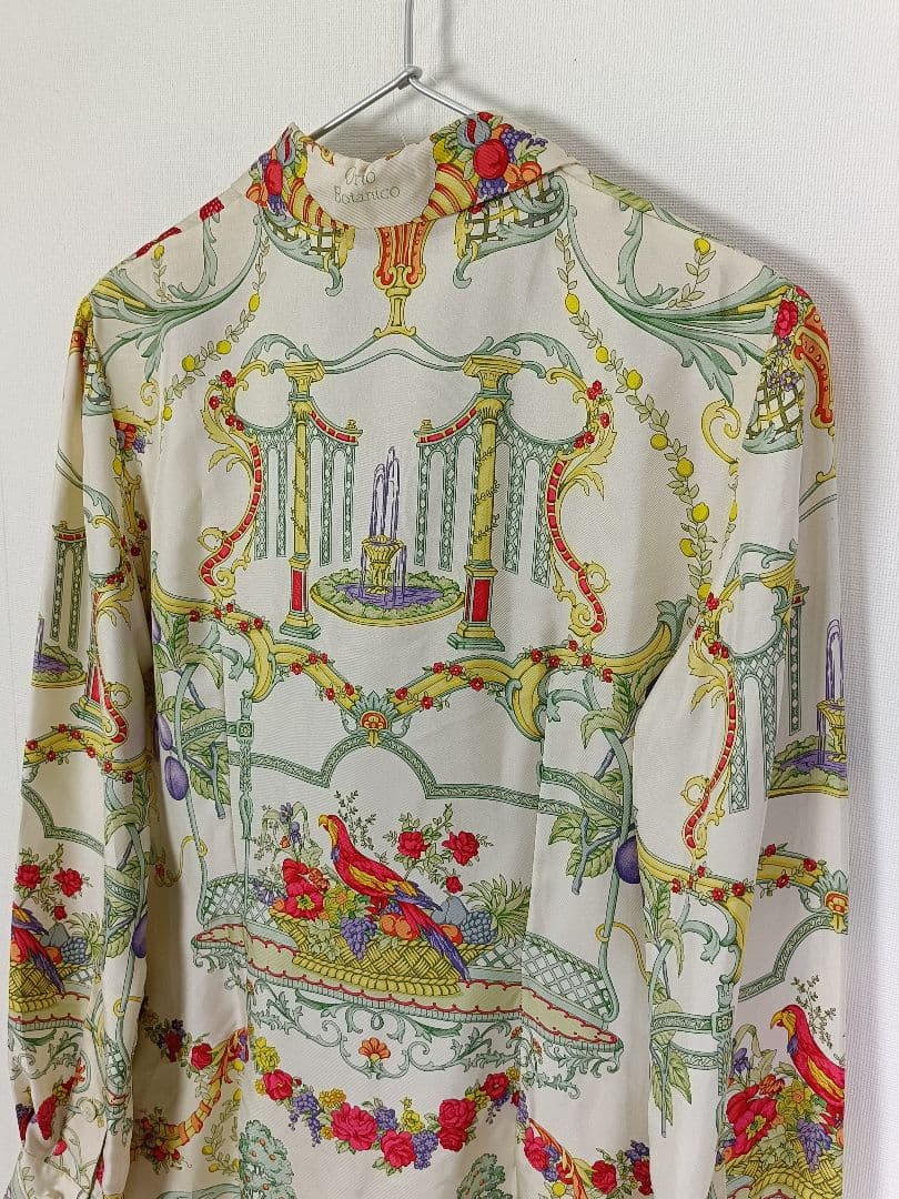 ETRO エトロ シルクブラウス シャツ 【サイズ40 L相当】【タグ付】