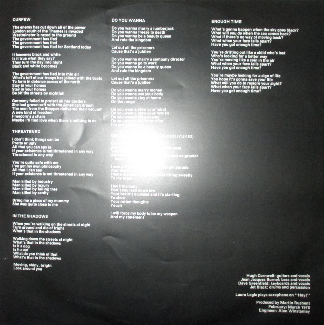 ストラングラーズ　The Stranglers　レコード　国内盤LP　送料込み