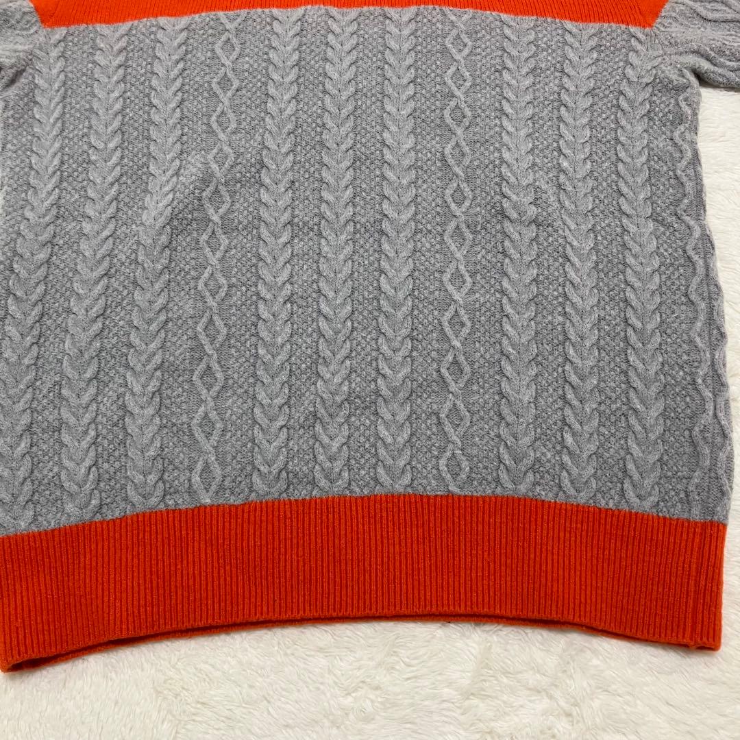 ⭐︎極美品⭐︎アンパスィ タートルネック ケーブルニット　セーター　GOLFウエア